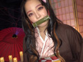 美少女鬼娘竈門●豆子×3穴串刺しファック ちはる