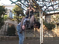 高身長クイーンの公園緊○
