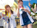 野球観戦美少女ファン達とナイトゲーム！まゆ＆みずき