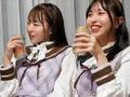 圧巻スタイルのコンカフェ嬢4人と乱交SEXあきほ＆めいさ サンプル画像1