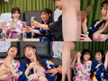 浴衣女子と宅飲みしながら乱痴気騒ぎ！着崩れパンチラ