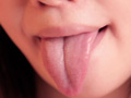 桃尻かのんの美味しい唾と舌の匂いを鼻で官能してみた